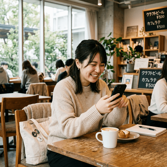 未来にワクワクする大学生